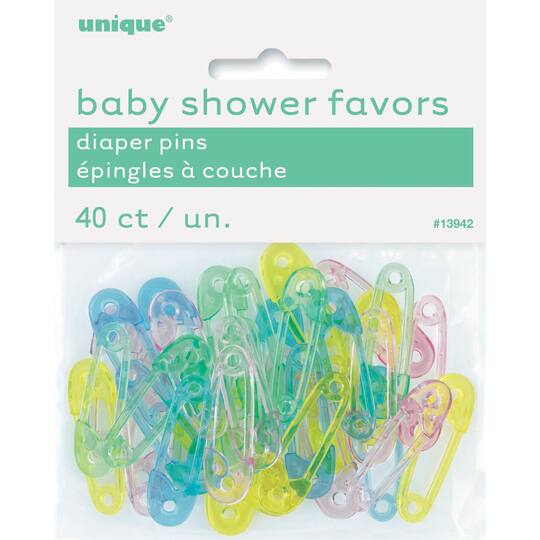 Plastic Safety Pin Gender Neutral Baby Shower Favors Gender Plastic Safety Pin Gender Neutral Baby Shower Favors Gender